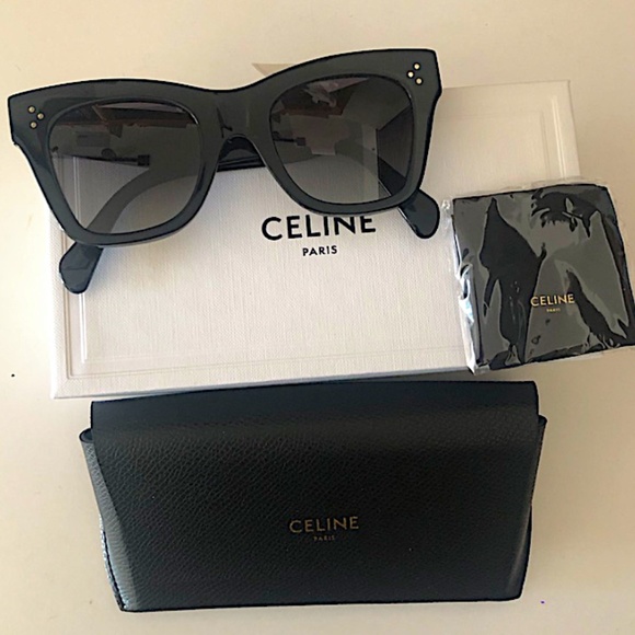 50mm Polarized Square Sunglasses CELINE main image 10
